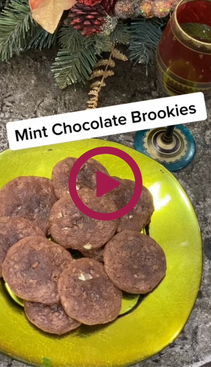 Mint Chocolate Brookies
