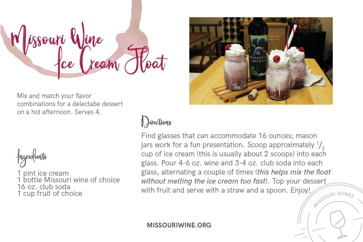 wine ice cream