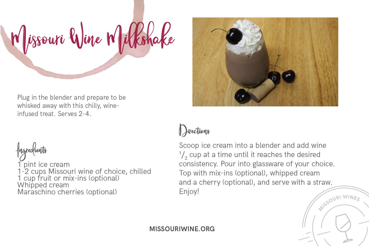 wine milkshakes