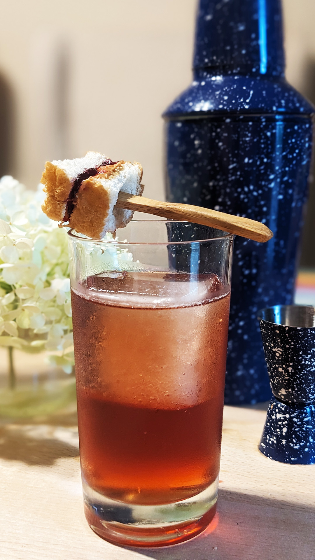 Cocktail in a glass
