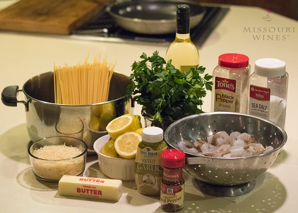 Missouri Shrimp Linguine